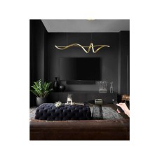 Atman Κρεμαστό Φωτιστικό LED Μονόφωτο Χρυσό LEG-9071 GD Atman Κρεμαστό Φωτιστικό LED Μονόφωτο Χρυσό LEG-9071 GD