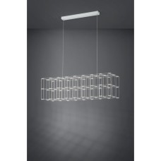 Eglo Frontera Μοντέρνο Κρεμαστό Φωτιστικό με Ενσωματωμένο LED σε Ασημί Χρώμα 39763