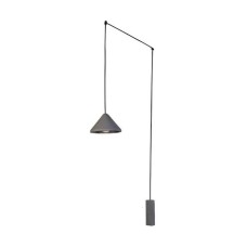 Zambelis Lights Μοντέρνο Φωτιστικό Τοίχου με Ντουί E27 σε Γκρι Χρώμα Πλάτους 22cm 1914 Zambelis Lights Μοντέρνο Φωτιστικό Τοίχου με Ντουί E27 σε Γκρι Χρώμα Πλάτους 22cm 1914