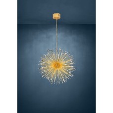 Eglo Vivaldo 1 Μοντέρνο Κρεμαστό Φωτιστικό με Κρύσταλλα με Ενσωματωμένο LED σε Χρυσό Χρώμα 39256 Eglo Vivaldo 1 Μοντέρνο Κρεμαστό Φωτιστικό με Κρύσταλλα με Ενσωματωμένο LED σε Χρυσό Χρώμα 39256