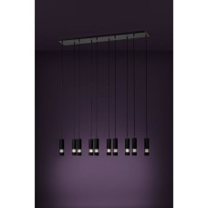 Eglo Bernabeta Μοντέρνο Κρεμαστό Φωτιστικό Πολύφωτο με Ντουί GU10 σε Μαύρο Χρώμα 39707 Eglo Bernabeta Μοντέρνο Κρεμαστό Φωτιστικό Πολύφωτο με Ντουί GU10 σε Μαύρο Χρώμα 39707