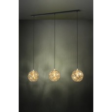 Eglo Skoura Μοντέρνο Κρεμαστό Φωτιστικό Τρίφωτο Ράγα με Ντουί E27 σε Χρυσό Χρώμα 39757 Eglo Skoura Μοντέρνο Κρεμαστό Φωτιστικό Τρίφωτο Ράγα με Ντουί E27 σε Χρυσό Χρώμα 39757