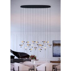 Eglo Κρεμαστό Φωτιστικό DRACERA LED Μαύρο 390343 Eglo Κρεμαστό Φωτιστικό DRACERA LED Μαύρο 390343