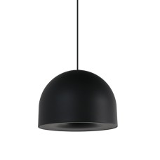 VK Lighting VK/04393/PE/B Μοντέρνο Κρεμαστό Φωτιστικό Μονόφωτο με Ντουί E27 σε Μαύρο Χρώμα VK Lighting VK/04393/PE/B Μοντέρνο Κρεμαστό Φωτιστικό Μονόφωτο με Ντουί E27 σε Μαύρο Χρώμα