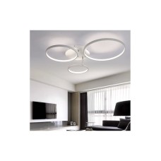 Atman Sevilla Μοντέρνα Μεταλλική Πλαφονιέρα Οροφής με Ενσωματωμένο LED σε Λευκό χρώμα 45cm LEG-10500/3 Atman Sevilla Μοντέρνα Μεταλλική Πλαφονιέρα Οροφής με Ενσωματωμένο LED σε Λευκό χρώμα 45cm LEG-10500/3