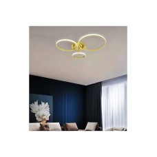 Atman Sevilla Μοντέρνα Μεταλλική Πλαφονιέρα Οροφής με Ενσωματωμένο LED σε Χρυσό χρώμα 45cm LEG-10500/3-GD Atman Sevilla Μοντέρνα Μεταλλική Πλαφονιέρα Οροφής με Ενσωματωμένο LED σε Χρυσό χρώμα 45cm LEG-10500/3-GD