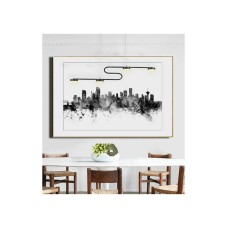 Atman Marbella Μοντέρνο Κρεμαστό Φωτιστικό Πολύφωτο Ράγα με Ενσωματωμένο LED σε Μαύρο Χρώμα LEG-22007 BL Atman Marbella Μοντέρνο Κρεμαστό Φωτιστικό Πολύφωτο Ράγα με Ενσωματωμένο LED σε Μαύρο Χρώμα LEG-22007 BL