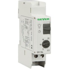 Geyer Αυτόματος Κλιμακοστασίου με Χρόνο Ρύθμισης έως 12min 16A ER116L Geyer Αυτόματος Κλιμακοστασίου με Χρόνο Ρύθμισης έως 12min 16A ER116L