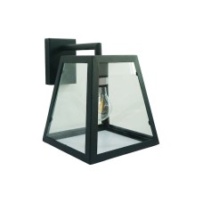 VK Lighting Επιτοίχιο Φαναράκι Εξωτερικού Χώρου E27 σε Μαύρο Χρώμα VK Lighting Επιτοίχιο Φαναράκι Εξωτερικού Χώρου E27 σε Μαύρο Χρώμα