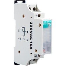 Geyer Ρελέ Ράγας Καστάνιας 16A Διπολικό με Τάση 12V ER116FE2 Geyer Ρελέ Ράγας Καστάνιας 16A Διπολικό με Τάση 12V ER116FE2
