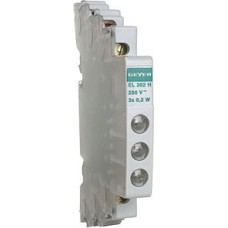 Geyer Τριπλή Ενδεικτική Λυχνία Πίνακα Λευκή 230V Geyer Τριπλή Ενδεικτική Λυχνία Πίνακα Λευκή 230V