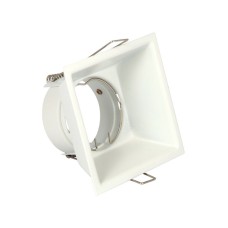 VK Lighting VK/03013G/W Τετράγωνο Μεταλλικό Χωνευτό Σποτ με Ντουί GU10 σε Λευκό χρώμα 8.8x8.8cm VK Lighting VK/03013G/W Τετράγωνο Μεταλλικό Χωνευτό Σποτ με Ντουί GU10 σε Λευκό χρώμα 8.8x8.8cm