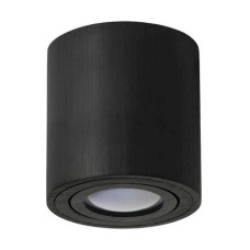 Geyer Μονό Σποτ με Ντουί GU10 σε Μαύρο Χρώμα Geyer Μονό Σποτ με Ντουί GU10 σε Μαύρο Χρώμα