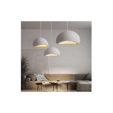 Atman BERLIN Κρεμαστό Φωτιστικό Μονόφωτο για Ντουί E27 Λευκό  ATM-88050