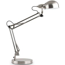 Ideal Lux Φωτιστικό Γραφείου Μεταλλικό Νίκελ Ματ Εκ. Johnny TL1 313351 Ideal Lux Φωτιστικό Γραφείου Μεταλλικό Νίκελ Ματ Εκ. Johnny TL1 313351