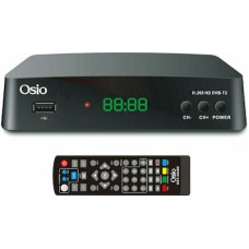 Osio OST-3545D Ψηφιακός Δέκτης Mpeg-4 Full HD (1080p) με Λειτουργία PVR (Εγγραφή σε USB) Σύνδεση USB