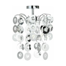 Aca Πολυέλαιος 1xE27 Ασημί SF171411C