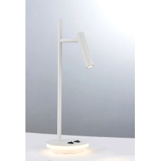 Φωτιστικό γραφείου LED, 220-240V, 3W & 6W, 3200K, 480lm, CRI>70, IP20, ø18.5x45.5cm, λευκό VK/04234/W/W Φωτιστικό γραφείου LED, 220-240V, 3W & 6W, 3200K, 480lm, CRI>70, IP20, ø18.5x45.5cm, λευκό VK/04234/W/W