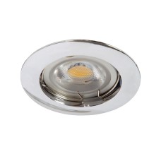 VK Lighting VK/03009G/C Σποτ χρωμέ στρογγυλό σταθερό GU10 240V Max35w IP20 ø7.7x2.5cm 64173-025121 VK Lighting VK/03009G/C Σποτ χρωμέ στρογγυλό σταθερό GU10 240V Max35w IP20 ø7.7x2.5cm 64173-025121