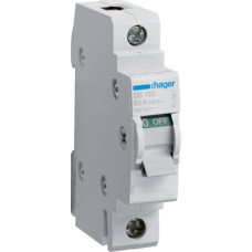 HAGER ΔΙΑΚΟΠΤΗΣ ΡΑΓΑΣ 63Α SB163 HAGER ΔΙΑΚΟΠΤΗΣ ΡΑΓΑΣ 63Α SB163