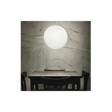 Ideal Lux Carta SP1 Κρεμαστό Φωτιστικό Μπάλα για Ντουί E27 Λευκό 60x60εκ. 272139