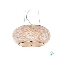 Ideal Lux Πολυέλαιος με Κρύσταλλα Χρυσός 082172 Ideal Lux Πολυέλαιος με Κρύσταλλα Χρυσός 082172