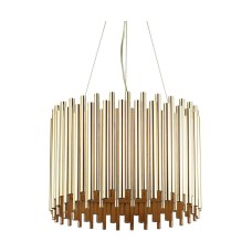 Ideal Lux Pan Κρεμαστό Φωτιστικό για 5 Λαμπτήρες E27 Χρυσό 47x50x35εκ. 208817 Ideal Lux Pan Κρεμαστό Φωτιστικό για 5 Λαμπτήρες E27 Χρυσό 47x50x35εκ. 208817