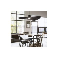 Ideal Lux Madame SP1 Κρεμαστό Φωτιστικό Καμπάνα για Ντουί E27 Μαύρο 110x43x30εκ. 174402