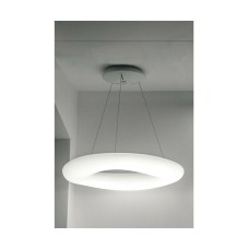 VK Lighting VK/04242PE/W/W/45 Κρεμαστό Φωτιστικό LED με Θερμό Λευκό Φως Λευκό 45x45εκ. VK Lighting VK/04242PE/W/W/45 Κρεμαστό Φωτιστικό LED με Θερμό Λευκό Φως Λευκό 45x45εκ.