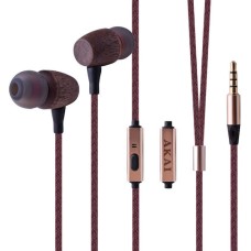 Akai BTE-W200F In-ear Handsfree Ακουστικά με Βύσμα 3.5mm Καφέ Akai BTE-W200F In-ear Handsfree Ακουστικά με Βύσμα 3.5mm Καφέ