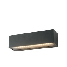 VK Lighting Επιτοίχιο Εξωτερικό Φωτιστικό LED IP54 με Θερμό Λευκό Φως Διπλής Δέσμης 23x6.5x6.5εκ. VK/02192/AN/W VK Lighting Επιτοίχιο Εξωτερικό Φωτιστικό LED IP54 με Θερμό Λευκό Φως Διπλής Δέσμης 23x6.5x6.5εκ. VK/02192/AN/W
