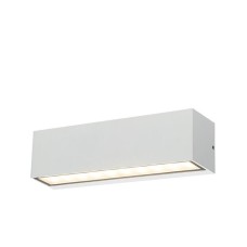 VK Lighting Επιτοίχιο Εξωτερικό Φωτιστικό LED IP54 με Θερμό Λευκό Φως Διπλής Δέσμης 23x6.5x6.5εκ. VK/02192/W/W VK Lighting Επιτοίχιο Εξωτερικό Φωτιστικό LED IP54 με Θερμό Λευκό Φως Διπλής Δέσμης 23x6.5x6.5εκ. VK/02192/W/W