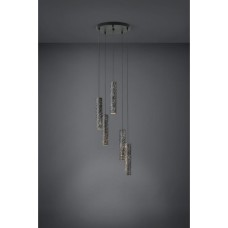 Eglo Mentalona 39823 Κρεμαστό Φωτιστικό για 5 Λαμπτήρες GU10 Γκρι 36.5εκ. Eglo Mentalona 39823 Κρεμαστό Φωτιστικό για 5 Λαμπτήρες GU10 Γκρι 36.5εκ.