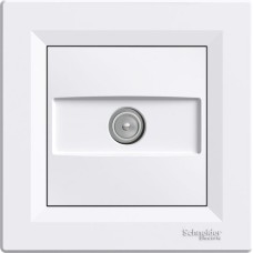 Schneider Electric Asfora Πρίζα Κεραίας Τηλεόρασης Τερματική σε Λευκό χρώμα EPH3200121 Schneider Electric Asfora Πρίζα Κεραίας Τηλεόρασης Τερματική σε Λευκό χρώμα EPH3200121