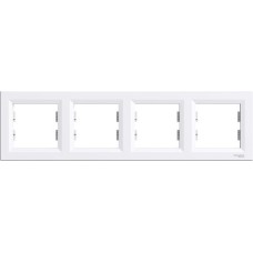 Πλαίσιο 4 Θέσεων Οριζόντιο Λευκό EPH5800421 ASFORA