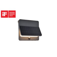 LUTEC 6915401118 ALETA 12.6 WATT ΓΚΡΙ επιτοίχιο φωτιστικό LED εξωτερικού χώρου ME ΗΛΙΑΚΟ ΠΑΝΕΛ ΚΑΙ ΦΩΤΟΚΥΤΤΑΡΟ (0-8ΜΕΤΡΑ) 3000Κ IP54 LUTEC 6915401118 ALETA 12.6 WATT ΓΚΡΙ επιτοίχιο φωτιστικό LED εξωτερικού χώρου ME ΗΛΙΑΚΟ ΠΑΝΕΛ ΚΑΙ ΦΩΤΟΚΥΤΤΑΡΟ (0-8ΜΕΤΡΑ) 3000Κ IP54