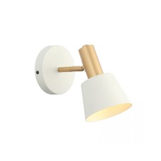 ZAMBELIS 20218 ΕΠΙΤΟΙΧΙΟ ΦΩΤΙΣΤΙΚΟ  E14 ΛΕΥΚΟ ΜΕΤΑΛΛΟ - ΧΡΥΣΟ ΑΛΟΥΜΙΝΙΟ