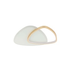 Zambelis Lights Πλαφονιέρα Led Αλουμινίου Χρυσή Ματ/Λευκή Ματ 49x39 Εκ. 23093 - Dimmable Zambelis Lights Πλαφονιέρα Led Αλουμινίου Χρυσή Ματ/Λευκή Ματ 49x39 Εκ. 23093 - Dimmable