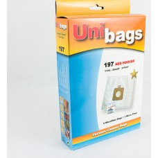 Σακούλες για σκούπα Hoover, Aeg, Electrolux, Unibags 197 Σακούλες για σκούπα Hoover, Aeg, Electrolux, Unibags 197