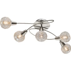 JULIE ΦΩΤΙΣΤΙΚΟ ΟΡΟΦΗΣ ΜΕΤΑΛΛΟ 5*Ε14 (955JULIE5) JULIE ΦΩΤΙΣΤΙΚΟ ΟΡΟΦΗΣ ΜΕΤΑΛΛΟ 5*Ε14 (955JULIE5)