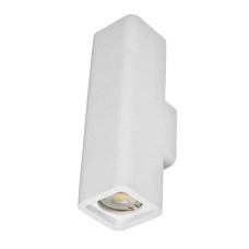 Απλίκα τοίχου γύψινη ορθογώνια 2ΧGU10 VK/09019 Απλίκα τοίχου γύψινη ορθογώνια 2ΧGU10 VK/09019