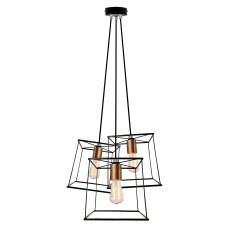 Φωτιστικό Kρεμαστό 3/Φωτό E27 3x 60W Agatha Viokef