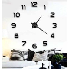 ΡΟΛΟΪ ΤΟΙΧΟΥ ΜΕ ΝΟΥΜΕΡΑ ΜΕΓΑΛΟ DIY WALL CLOCK LARGE ΜΑΥΡΟ ΡΟΛΟΪ ΤΟΙΧΟΥ ΜΕ ΝΟΥΜΕΡΑ ΜΕΓΑΛΟ DIY WALL CLOCK LARGE ΜΑΥΡΟ