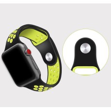 Silicone Λουράκι Apple Watch Series + 42mm (Black/white) OEM Silicone Λουράκι Apple Watch Series + 42mm (Black/white) OEM