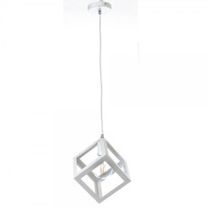 Inlight Φωτιστικό Κρεμαστό Μονόφωτο Κύβος ΛΕΥΚΟ Μέταλλο 4400 Inlight Φωτιστικό Κρεμαστό Μονόφωτο Κύβος ΛΕΥΚΟ Μέταλλο 4400