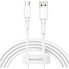 Baseus Mini Regular USB 2.0 to micro USB Cable Λευκό 1m (CAMSW-02) Baseus Mini Regular USB 2.0 to micro USB Cable Λευκό 1m (CAMSW-02)