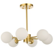 INLIGHT 6 ΦΩΤΟ ΦΩΤΙΣΤΙΚΟ ΟΡΟΦΗΣ ΜΕΤΑΛΛΙΚΟ ΓΥΑΛΙΝΟ ΧΡΥΣΟ 5316-6 INLIGHT 6 ΦΩΤΟ ΦΩΤΙΣΤΙΚΟ ΟΡΟΦΗΣ ΜΕΤΑΛΛΙΚΟ ΓΥΑΛΙΝΟ ΧΡΥΣΟ 5316-6