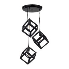 INLIGHT ΤΡΙΦΩΤΟ ΦΩΤΙΣΤΙΚΟ ΟΡΟΦΗΣ ΚΥΒΟΣ ΜΕΤΑΛΛΙΚΟ ΜΑΥΡΟ ΡΟΖΕΤΑ 4400-3 INLIGHT ΤΡΙΦΩΤΟ ΦΩΤΙΣΤΙΚΟ ΟΡΟΦΗΣ ΚΥΒΟΣ ΜΕΤΑΛΛΙΚΟ ΜΑΥΡΟ ΡΟΖΕΤΑ 4400-3