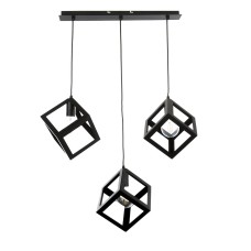 INLIGHT ΤΡΙΦΩΤΟ ΦΩΤΙΣΤΙΚΟ ΟΡΟΦΗΣ ΡΑΓΑ ΜΕΤΑΛΛΙΚΟ ΜΑΥΡΟ 4400-3 INLIGHT ΤΡΙΦΩΤΟ ΦΩΤΙΣΤΙΚΟ ΟΡΟΦΗΣ ΡΑΓΑ ΜΕΤΑΛΛΙΚΟ ΜΑΥΡΟ 4400-3