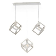 INLIGHT ΤΡΙΦΩΤΟ ΦΩΤΙΣΤΙΚΟ ΟΡΟΦΗΣ ΡΑΓΑ ΜΕΤΑΛΛΙΚΟ ΛΕΥΚΟ 4400-3 INLIGHT ΤΡΙΦΩΤΟ ΦΩΤΙΣΤΙΚΟ ΟΡΟΦΗΣ ΡΑΓΑ ΜΕΤΑΛΛΙΚΟ ΛΕΥΚΟ 4400-3